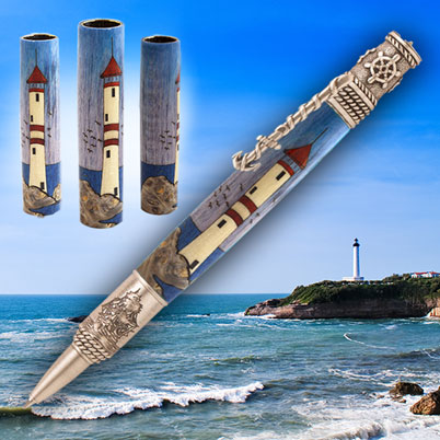 Laser Kit - Nautical Pen - Lighthouse - WoodTurningz