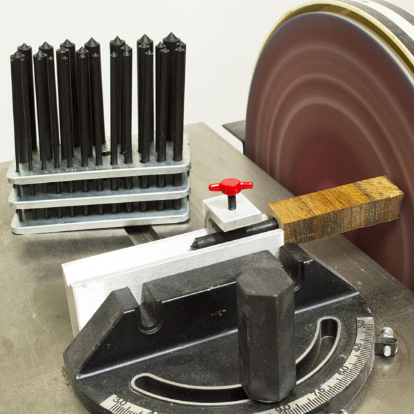 Disc Sander Barrel Trimming Jig WoodTurningz