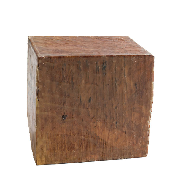 Yellow Box Burl 5 x 5 x 3.25" WoodTurningz