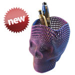 3D Printed Color Changing Mesh Skull