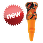 Silicone Bottle Stopper - Orange