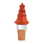 PSI Chrome & Cork Bottle Stopper