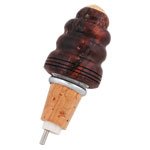 Bottle Stopper with Pouring Spout and Cork Seal