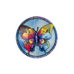 18mm Cabochon - Butterfly - Blue