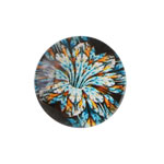 Cabochon - Starburst - Blue (18mm)