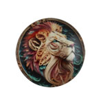18mm Cabochon - Lion Head