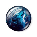 18mm Cabochon - Moon Wolf