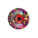 18mm Cabochon - Sunflower- Multicolor