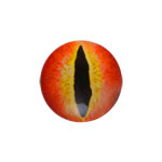 Cabochon - Red Eye (18mm)