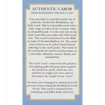 Bethlehem Carob Pen Blank Cert. (10pk)