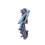 Dolphin Sea Life Pen Clip - Blue Titanium