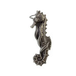 Seahorse Sea Life Pen Clip - Antique Pewter
