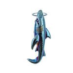 Shark Sea Life Pen Clip - Blue Titanium