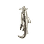 Shark Sea Life Pen Clip - Chrome