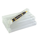 Clear Plastic Tubes - Square 3/4"