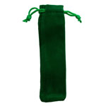 Draw String Pen Pouch - Green