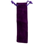 Draw String Pen Pouch - Purple