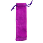 Draw String Pen Pouch - Violet