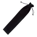 Draw String Wand Pouch - Black