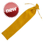 Draw String Wand Pouch - Gold