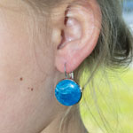 Clasp Earrings - Rhodium