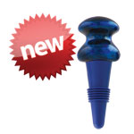 Silicone Bottle Stopper - Dark Blue