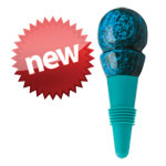 Silicone Bottle Stopper - Light Blue