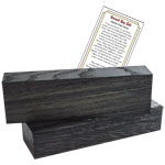 Bog Oak Knife Scale (1 x 1.5 x 5.3")