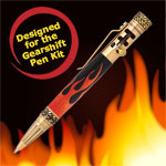 Laser Kit - Gear Shift Pen Kit - Flames