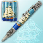 Laser Kit - Nautical Pen- Tall Mast Ship