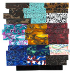 Acrylic Acetate 3lb cutoffs grab bag