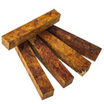 Amboyna Burl Pen Blank - Exhibition Grade