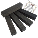 Ancient Bog Oak Pen Blanks - Oversized (1")