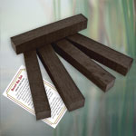 Ancient Bog Oak Pen Blank w/certificate