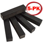 Gaboon Ebony 4" Pen Blank 5-Pack