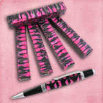 Genesis Pen Blank #08 - Pink Zebra