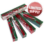 Inlace Acrylester Pen Blank #158 - Yuletide