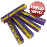 Inlace Acrylester Pen Blank #XX158 - Limited Batch Grape Lemonade