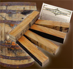 Jack Daniel's® Barrel Pen Blank w/Cert.