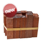 Padauk 1lb cutoffs grab bag