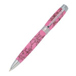 Princess Chrome with Pink Stones Pen Kit