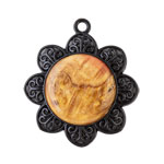 Blossom Pendant - Black
