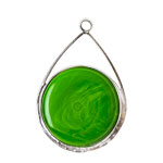 Teardrop Pendant - Silver