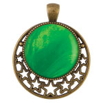 Big Stars Pendant - Antique Brass