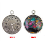 Watch Pendant - Antique Silver