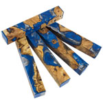 Hybridz Burl Buckeye - Silver & Blue