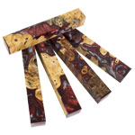 Hybridz Burl Buckeye - Silver & Red