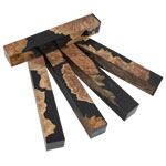 Hybridz Burl Mallee Pen Blank - Black