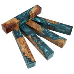 Hybridz Burl Mallee Pen Blank - Green