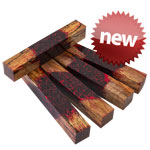 Hybridz Spalted Maple - Red